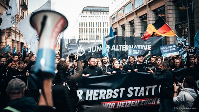 Bild von Protest der Jungen Alternative (AfD) - 1